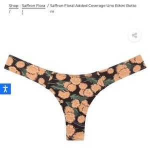 *BNWT* Montce Saffron Uno Bottom (Coverage)